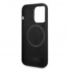 Capac Protectie Spate Karl Lagerfeld Din Silicon Magsafe Pentru iPhone 14 Pro Karl Head - Negru