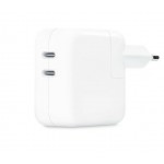 Incarcator Retea Apple 35w Dual Usb C - Alb