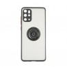 Capac Protectie Spate Colectia Soft Shape With Ring Pentru Samsung Galaxy S20 Plus - Negru Rosu