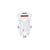 Incarcator Auto Remax Rcc231 Usb C Pd 30w + Usb A - Alb