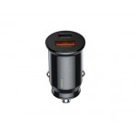 Incarcator Auto Remax Rcc231 Usb C Pd 30w + Usb A - Negru
