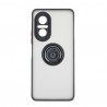Capac Protectie Spate Colectia Soft Shape With Ring Pentru Huawei Nova 9 Se - Negru Rosu