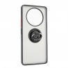 Capac Protectie Spate Colectia Soft Shape With Ring Pentru Honor 4 Magic Lite - Negru Rosu