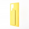 Capac Protectie Spate Colectia Stand Pentru Samsung Galaxy S22 Ultra - Galben
