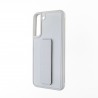 Capac Protectie Spate Colectia Stand Pentru Samsung Galaxy S22 Plus - Gri Deschis
