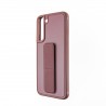 Capac Protectie Spate Colectia Stand Pentru Samsung Galaxy S22 Plus - Maro