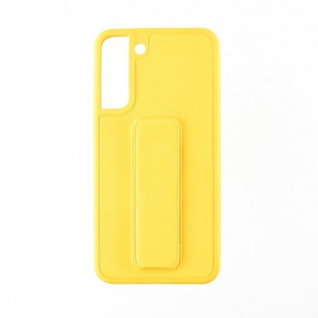 Capac Protectie Spate Colectia Stand Pentru Samsung Galaxy S22 Plus - Galben
