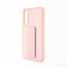 Capac Protectie Spate Colectia Stand Pentru Samsung Galaxy S22 Plus - Roz