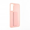 Capac Protectie Spate Colectia Stand Pentru Samsung Galaxy S22 Plus - Roz