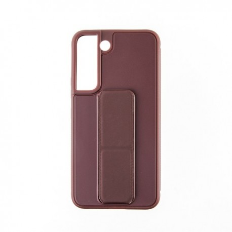 Capac Protectie Spate Colectia Stand Pentru Samsung Galaxy S22 - Maro