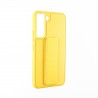 Capac Protectie Spate Colectia Stand Pentru Samsung Galaxy S22 - Galben