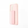 Capac Protectie Spate Colectia Stand Pentru Samsung Galaxy S22 - Roz