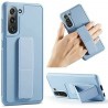 Capac Protectie Spate Colectia Stand Pentru Samsung Galaxy S21 Ultra - Gri Deschis