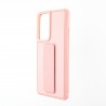 Capac Protectie Spate Colectia Stand Pentru Samsung Galaxy S21 Ultra - Roz