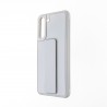 Capac Protectie Spate Colectia Stand Pentru Samsung Galaxy S21 Fe - Gri Deschis