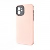 Capac Protectie Spate Colectia Colourful Pentru iPhone 12 - Portocaliu Deschis