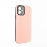 Capac Protectie Spate Colectia Colourful Pentru iPhone 12 - Portocaliu Deschis
