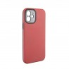Capac Protectie Spate Colectia Colourful Pentru iPhone 12 - Rosu Inchis