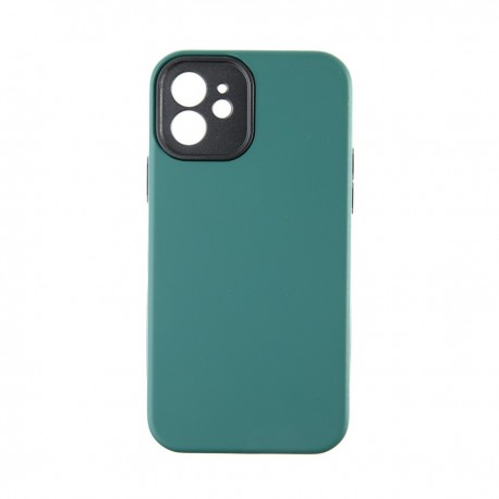 Capac Protectie Spate Colectia Colourful Pentru iPhone 12 - Verde