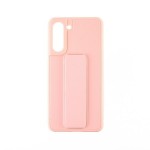 Capac Protectie Spate Colectia Stand Pentru Samsung Galaxy S21 Fe - Roz