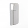 Capac Protectie Spate Colectia Stand Pentru Samsung Galaxy S21 - Gri Deschis