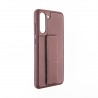 Capac Protectie Spate Colectia Stand Pentru Samsung Galaxy S21 - Maro