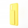Capac Protectie Spate Colectia Stand Pentru Samsung Galaxy S21 - Galben