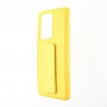 Capac Protectie Spate Colectia Stand Pentru Samsung Galaxy S20 Ultra - Galben