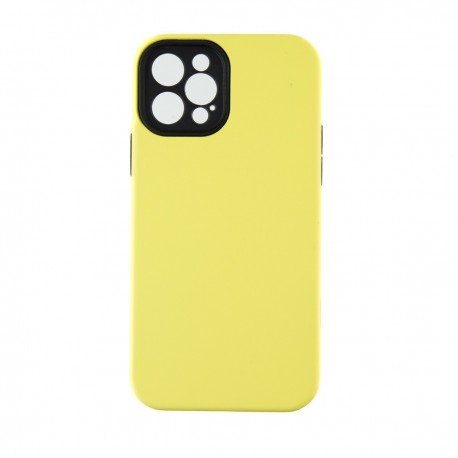 Capac Protectie Spate Colectia Colourful Pentru iPhone 13 Pro - Galben