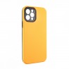 Capac Protectie Spate Colectia Colourful Pentru iPhone 13 Pro - Portocaliu