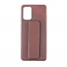 Capac Protectie Spate Colectia Stand Pentru Samsung Galaxy S20 Plus - Maro