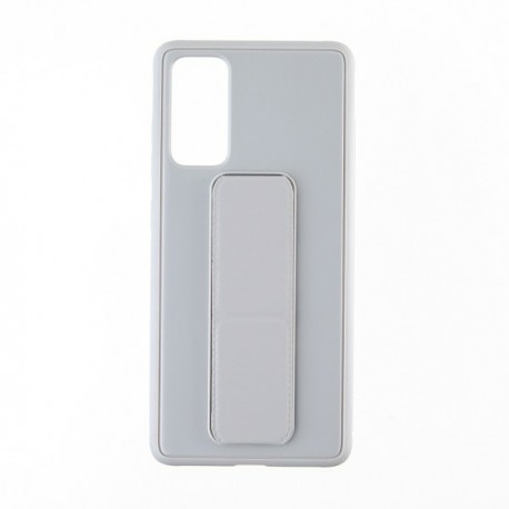 Capac Protectie Spate Colectia Stand Pentru Samsung Galaxy S20 Fe - Gri Deschis