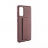 Capac Protectie Spate Colectia Stand Pentru Samsung Galaxy S20 - Maro