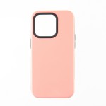 Capac Protectie Spate Colectia Colourful Pentru iPhone 14 Pro Max - Portocaliu Deschis