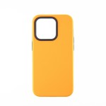 Capac Protectie Spate Colectia Colourful Pentru iPhone 14 Pro Max - Portocaliu