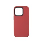 Capac Protectie Spate Colectia Colourful Pentru iPhone 14 Pro Max - Rosu Inchis