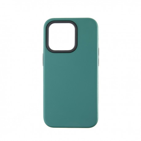 Capac Protectie Spate Colectia Colourful Pentru iPhone 14 Pro Max - Verde