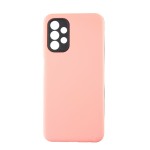 Capac Protectie Spate Colectia Colourful Pentru Samsung Galaxy A13 4g - Portocaliu Deschis