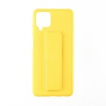 Capac Protectie Spate Colectia Stand Pentru Samsung Galaxy A12 - Galben