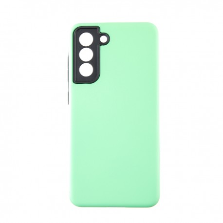 Capac Protectie Spate Colectia Colourful Pentru Samsung Galaxy S21 Fe - Lime