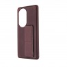 Capac Protectie Spate Colectia Stand Pentru Huawei P50 Pro - Maro