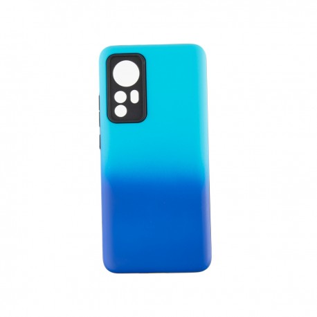 Capac Protectie Spate Colectia Gradient Pentru Xiaomi 12 5g - Albastru