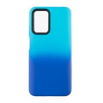 Capac Protectie Spate Colectia Gradient Pentru Xiaomi Redmi 10 - Albastru