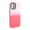 Capac Protectie Spate Colectia Gradient Pentru iPhone 12 - Roz Inchis