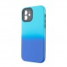 Capac Protectie Spate Colectia Gradient Pentru iPhone 12 - Albastru