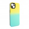 Capac Protectie Spate Colectia Gradient Pentru iPhone 13 Mini - Galben