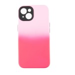 Capac Protectie Spate Colectia Gradient Pentru iPhone 13 - Roz Inchis