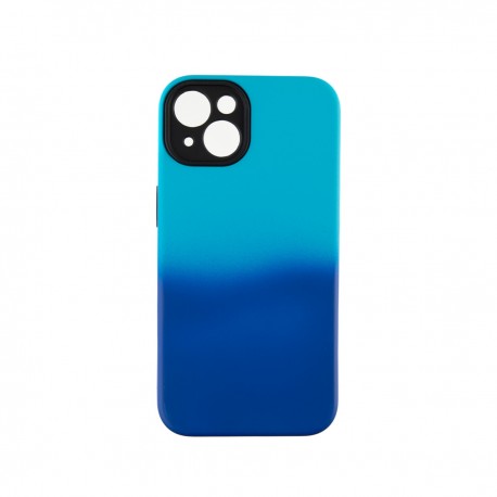 Capac Protectie Spate Colectia Gradient Pentru iPhone 13 Mini - Albastru