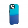 Capac Protectie Spate Colectia Gradient Pentru iPhone 13 Mini - Albastru