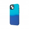 Capac Protectie Spate Colectia Gradient Pentru iPhone 13 Mini - Albastru